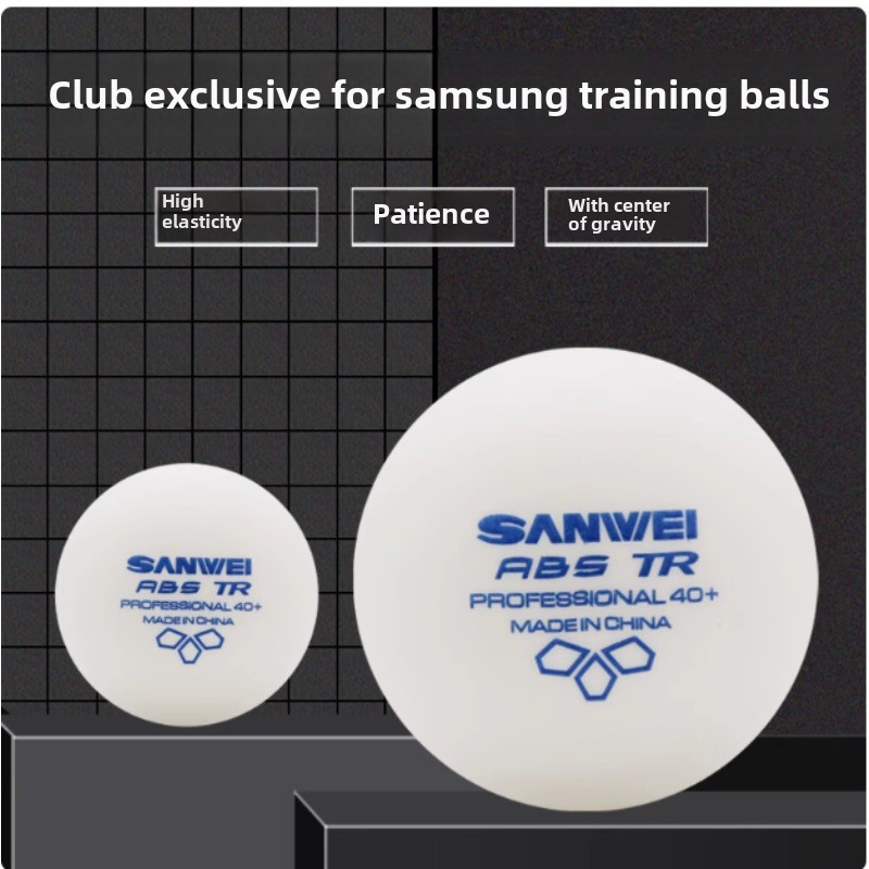 Table Tennis How To Play - 50 100 pcs Sanwei ใหม่วัสดุพลาสติกลูกปิงปองปิงปองลูก ABS