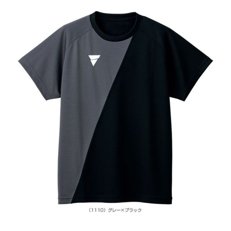 Table Tennis Jacket - ชุดยูนิฟอร์มปิงปอง VICTAS รุ่นใหม่สำหรับฤดูร้อน เสื้อคอวี แขนสั้น ผ้าซับเหงื่อ