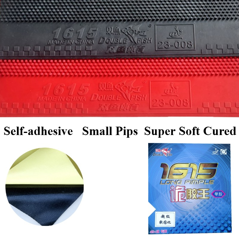 Table Tennis Xiom Rubber - ยางปิงปอง Double Fish 1615 Super Soft