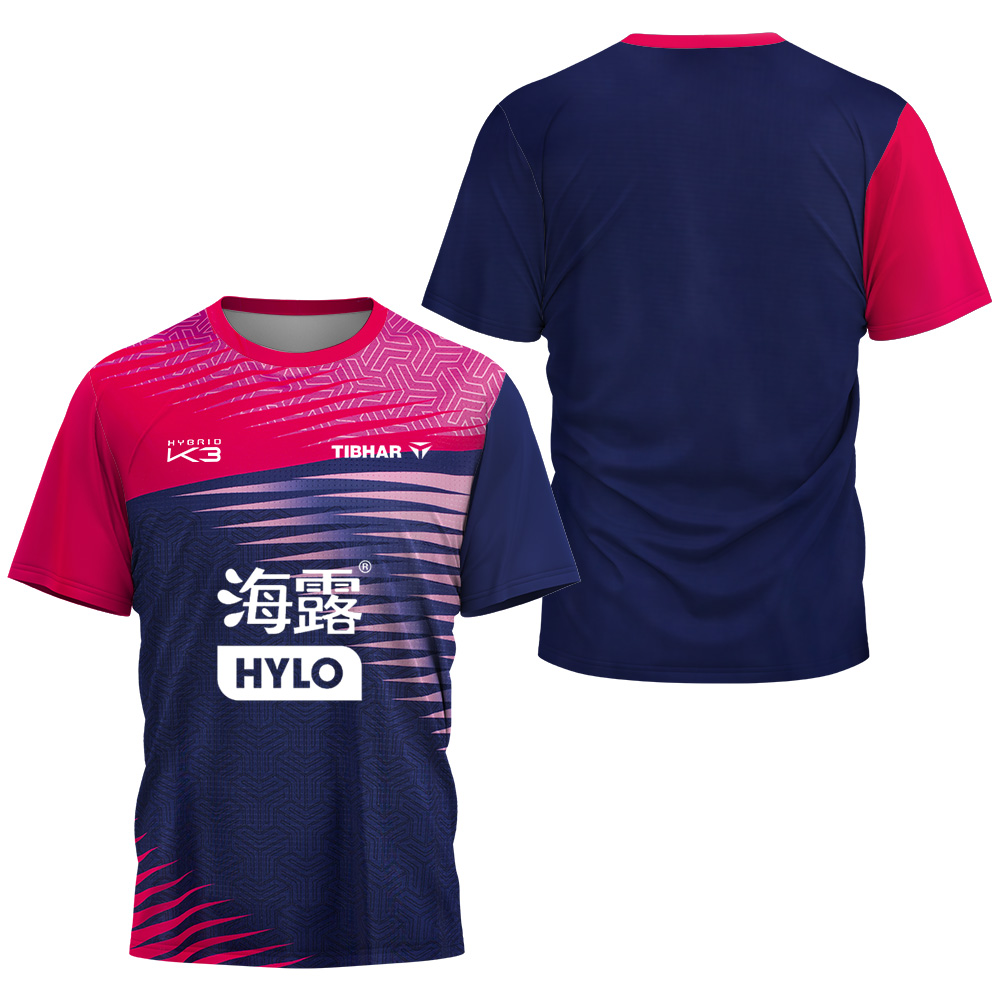 Table Tennis Shirt - เสื้อยืดฟีลิกซ์ เลอบรุน พิมพ์ลาย 3 มิติ ระบายอากาศ