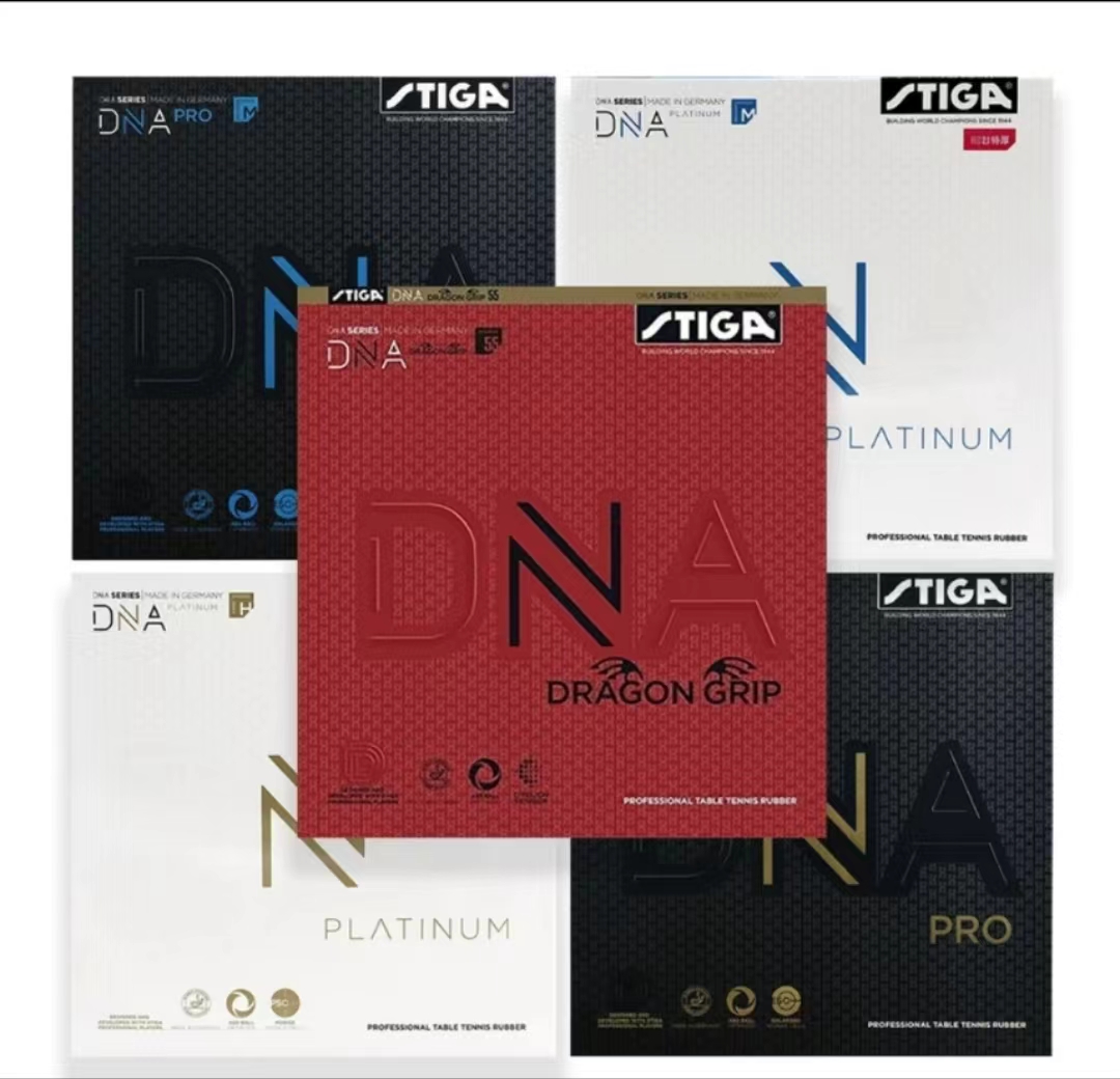 Donic Table Tennis Ball - STIGA DNA Red Dragon ตารางเทนนิสยางความยืดหยุ่นสูงเค้กฟองน้ํากาว DNA