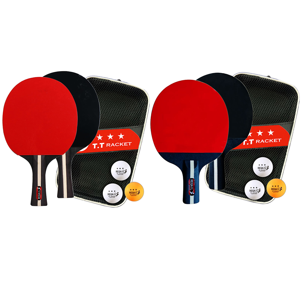 Table Tennis Training - ไม้ปิงปอง 2 อัน และลูกปิงปอง 3 ลูก