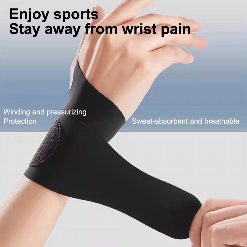 Table Tennis Injury - ที่รัดข้อมือแบบปรับได้สำหรับกีฬา 1/2 ชิ้น ใหม่ เหมาะสำหรับการกู้คืนอาการบาดเจ็บจากการเล่นแบดมินตัน เทนนิส