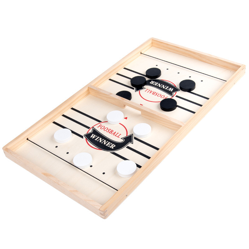 Table Tennis Game - เกม Gowinbaby วู้ดดี้สลิงพัค สำหรับสองคน เกมยิงลูกกระดาน หมากรุกแบบแคทพาทูล