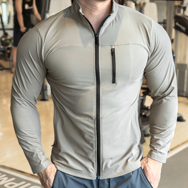 เสื้อผ้าแห้งเร็วผู้ชายฤดูใบไม้ - Table Tennis Jacket บทวิจารณ์และราคา
