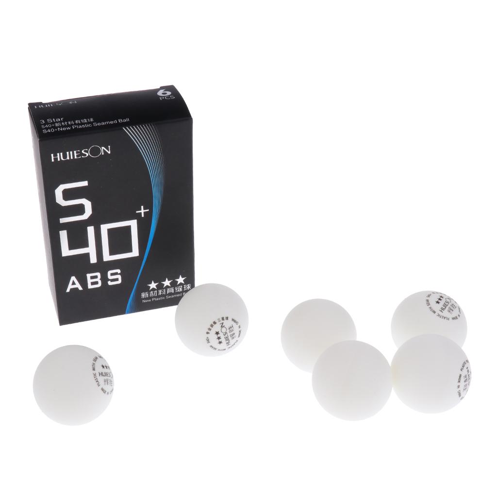 ลูกปิงปองสามดาว ABS สีขาว 40+  - Table Tennis Athlete บทวิจารณ์และราคา