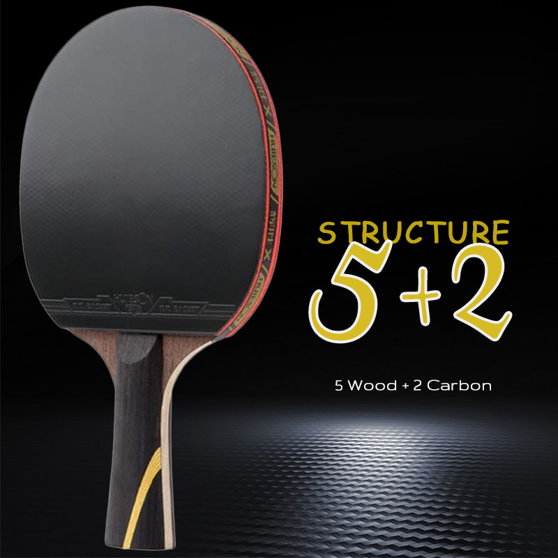 Huieson 5/6 ดาวไม้ปิงปองคาร์บอ - Table Tennis Bat Butterfly บทวิจารณ์และราคา