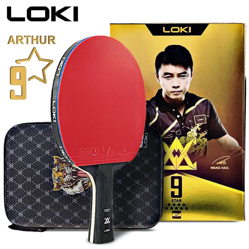 LOKI ARTHUR 9 ดาวตารางไม้เทนนิ - Table Tennis Bat Butterfly บทวิจารณ์และราคา