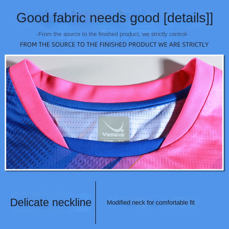 ชุดกีฬาการแข่งขันฝึกลายกีฬาปิง - Table Tennis Shirt บทวิจารณ์และราคา