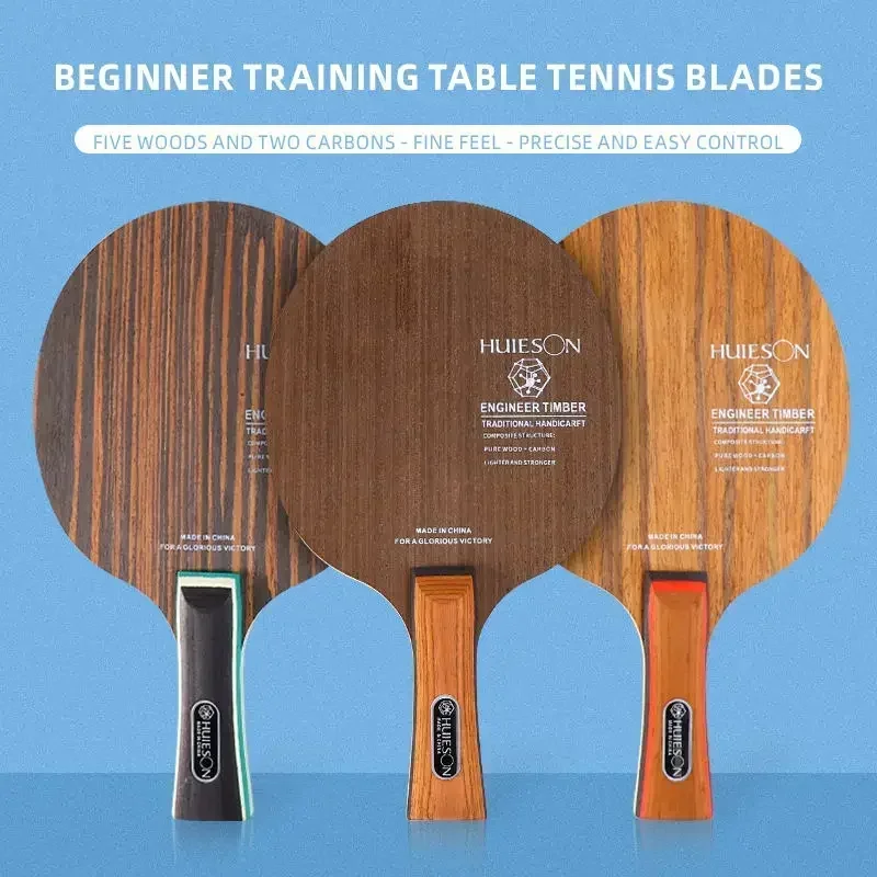 ไม้ปิงปอง Huieson เทคโนโลยีไม้ - Table Tennis Bat Butterfly บทวิจารณ์และราคา