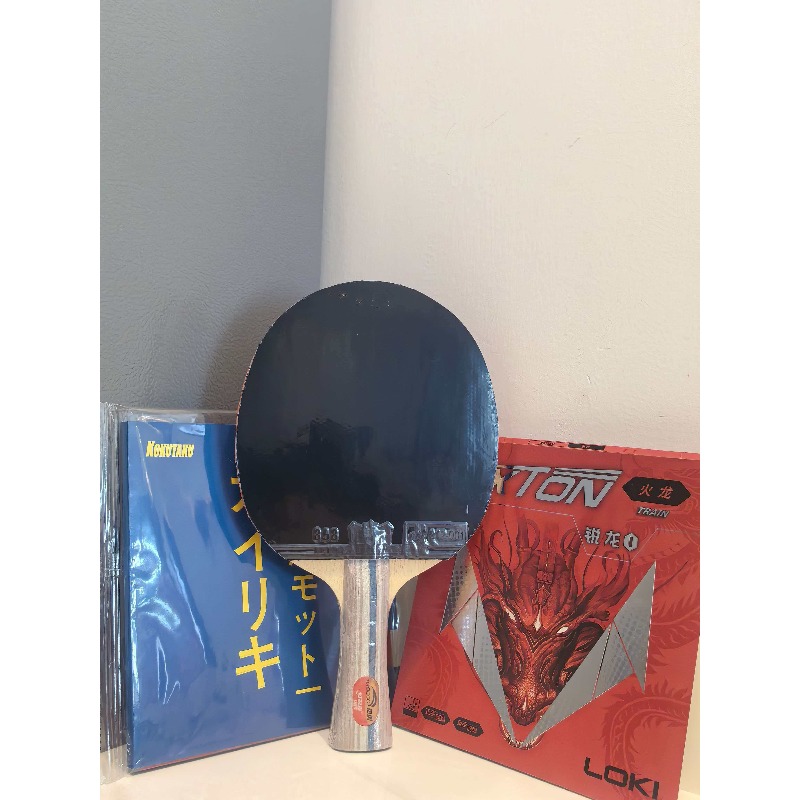 ไม้ปิงปอง DHS SR-A Wind Sirocc - Table Tennis Bat Butterfly บทวิจารณ์และราคา