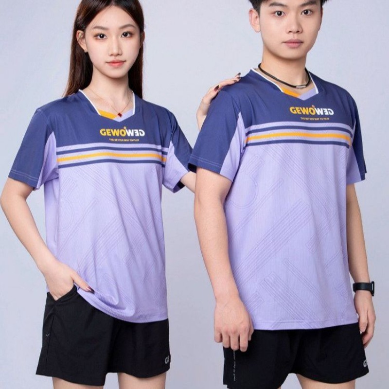 GEWO เสื้อยืดกีฬาแขนสั้นสำหรับ - Table Tennis Shirt บทวิจารณ์และราคา