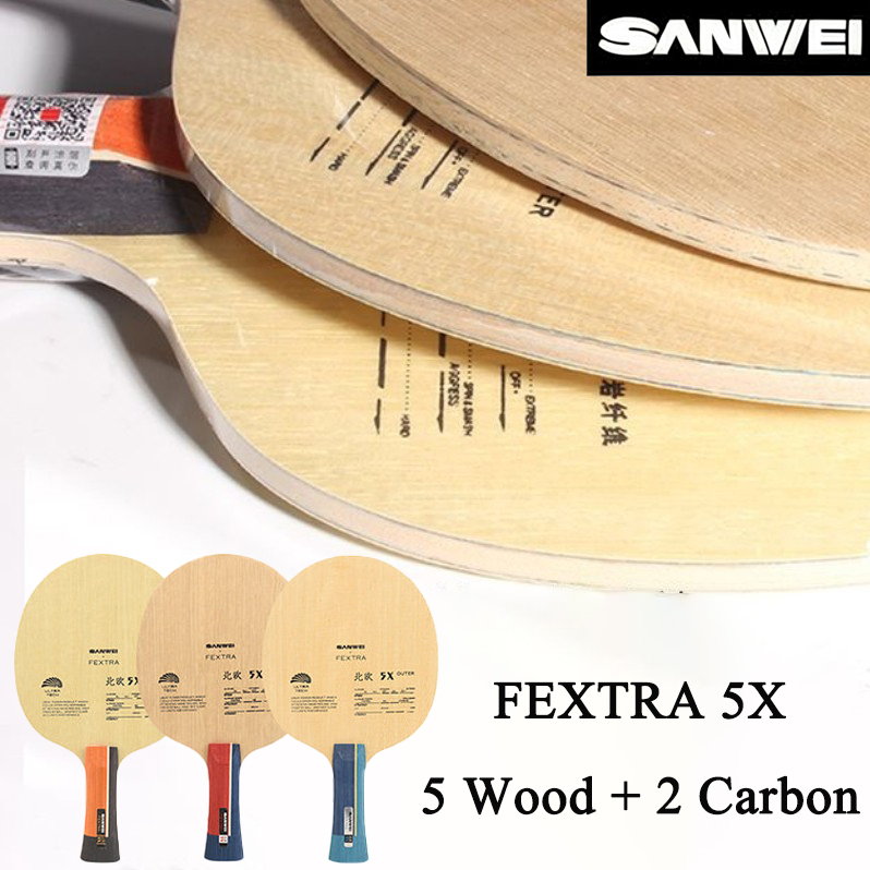 ไม้ปิงปอง SANWEI FEXTRA 5X 5 ช - Table Tennis Game บทวิจารณ์และราคา