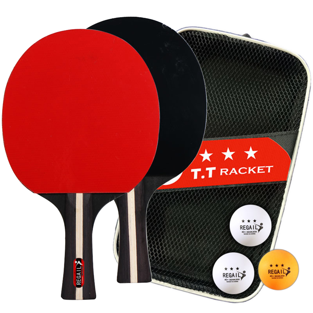 ไม้ปิงปอง 2 อัน และลูกปิงปอง 3 - Table Tennis Training บทวิจารณ์และราคา