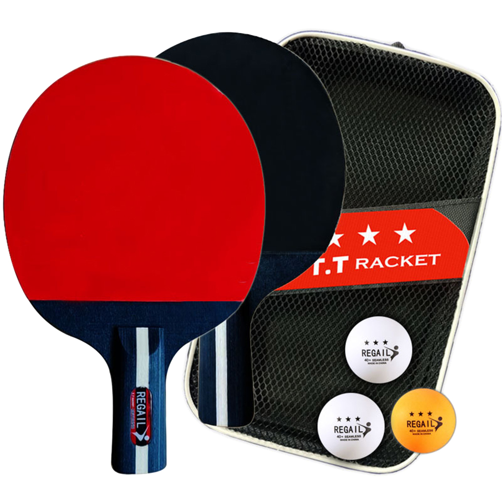 ไม้ปิงปอง 2 อัน และลูกปิงปอง 3 - Table Tennis Training บทวิจารณ์และราคา