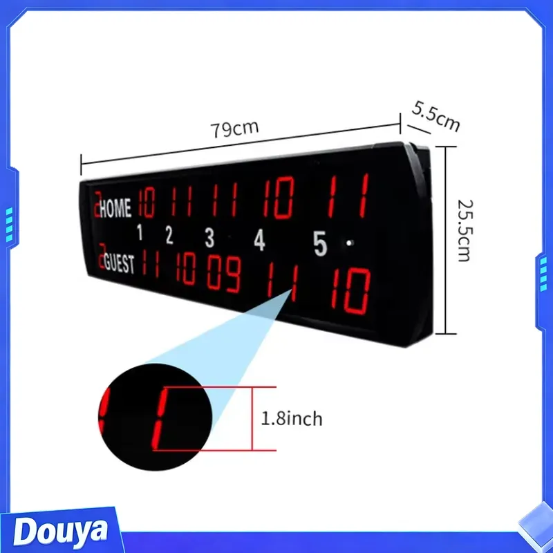 ป้ายคะแนนอิเล็กทรอนิกส์ LED ยี - Table Tennis Score บทวิจารณ์และราคา