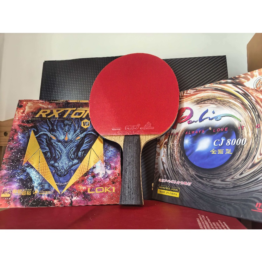 ไม้ปิงปอง LOKI Kylin K6 คาร์บอ - Table Tennis Bat Butterfly บทวิจารณ์และราคา