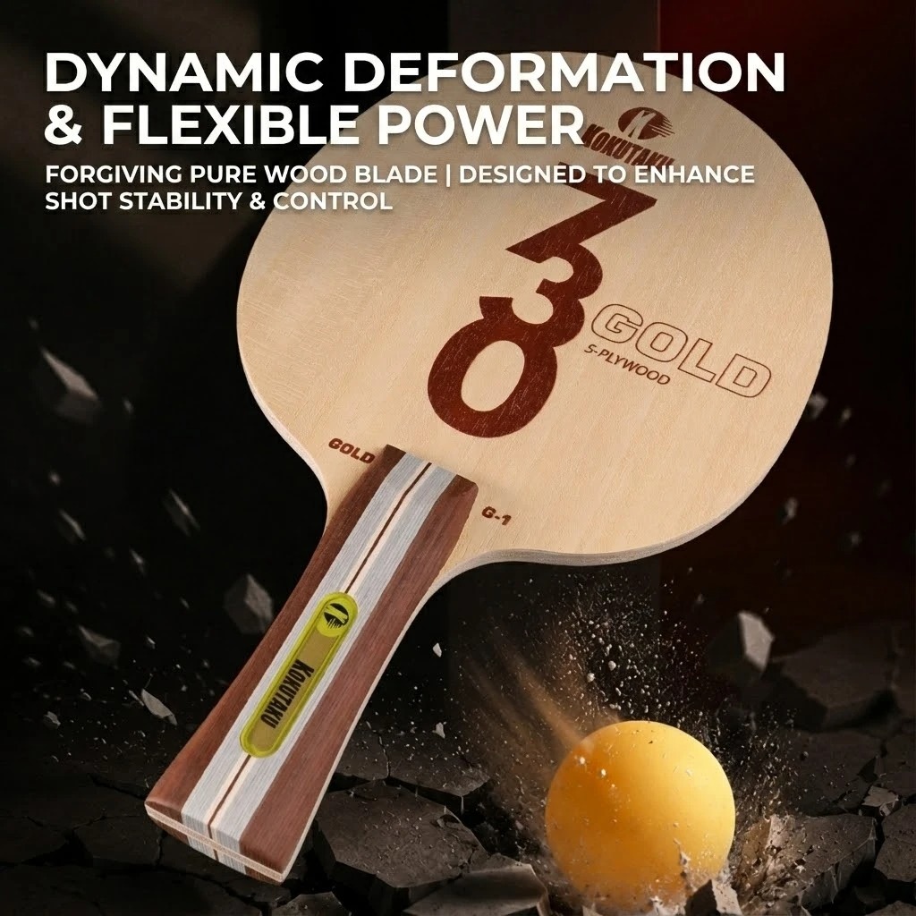 ไม้ปิงปอง Kokutaku รุ่น FL 730 - Table Tennis Game บทวิจารณ์และราคา