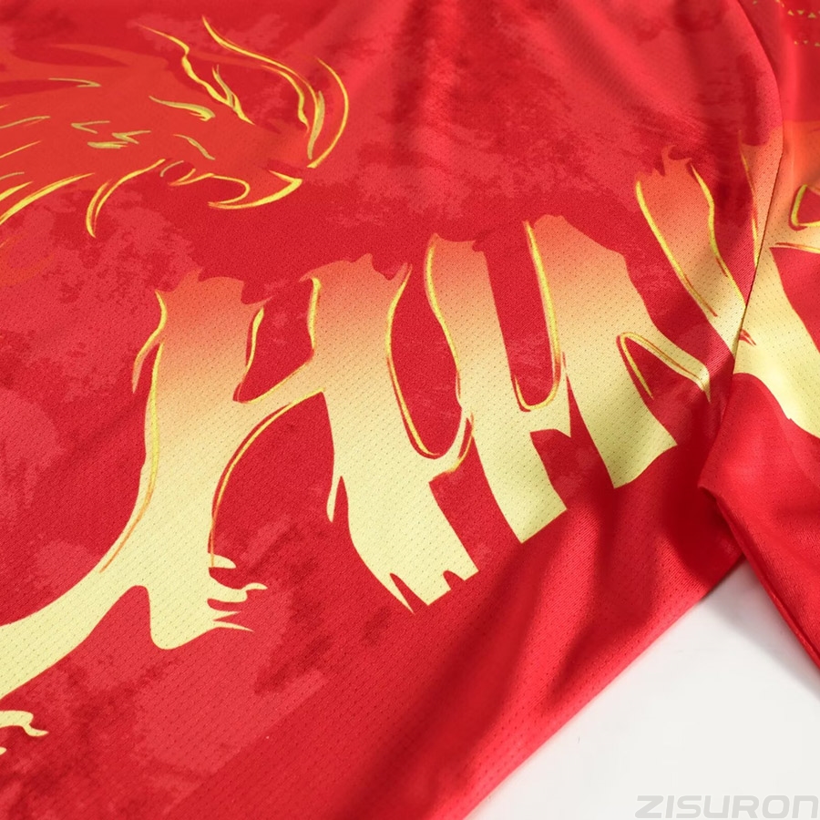 โลโก้ข้อความที่กําหนดเอง CHINA - Table Tennis Shirt บทวิจารณ์และราคา