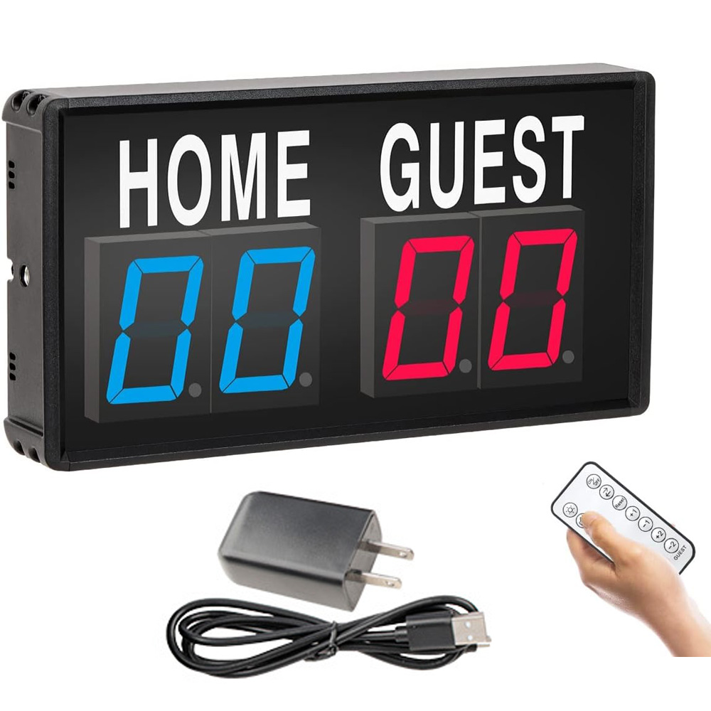 ป้ายบอกคะแนน LED แบบพกพา 4 หลั - Table Tennis Score บทวิจารณ์และราคา