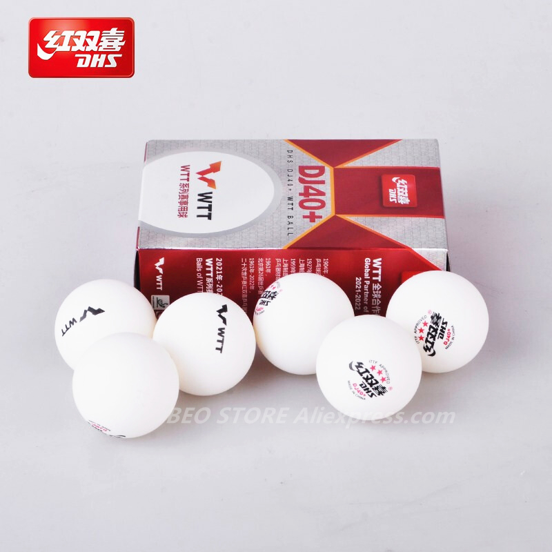 DHS DJ40 + 3-Star WTT การแข่งข - Donic Table Tennis Ball บทวิจารณ์และราคา
