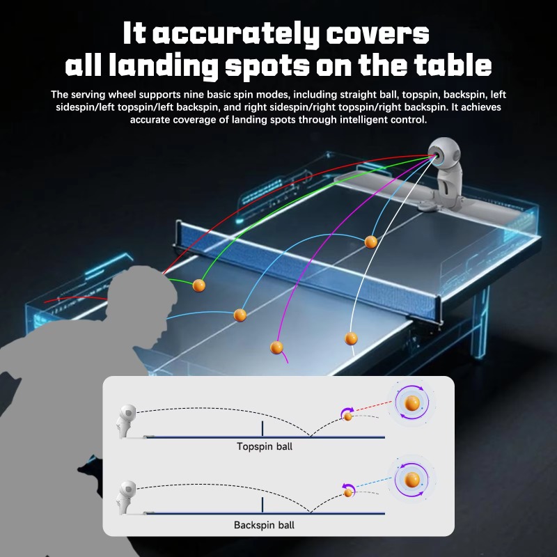 เครื่องฝึกซ้อมปิงปองรุ่นใหม่ P - Table Tennis App บทวิจารณ์และราคา
