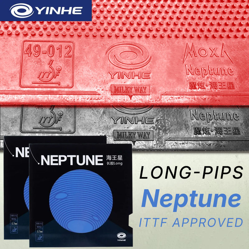 ยางปิงปอง YINHE NEPTUNE แบบปุ่ - Table Tennis Xiom Rubber บทวิจารณ์และราคา