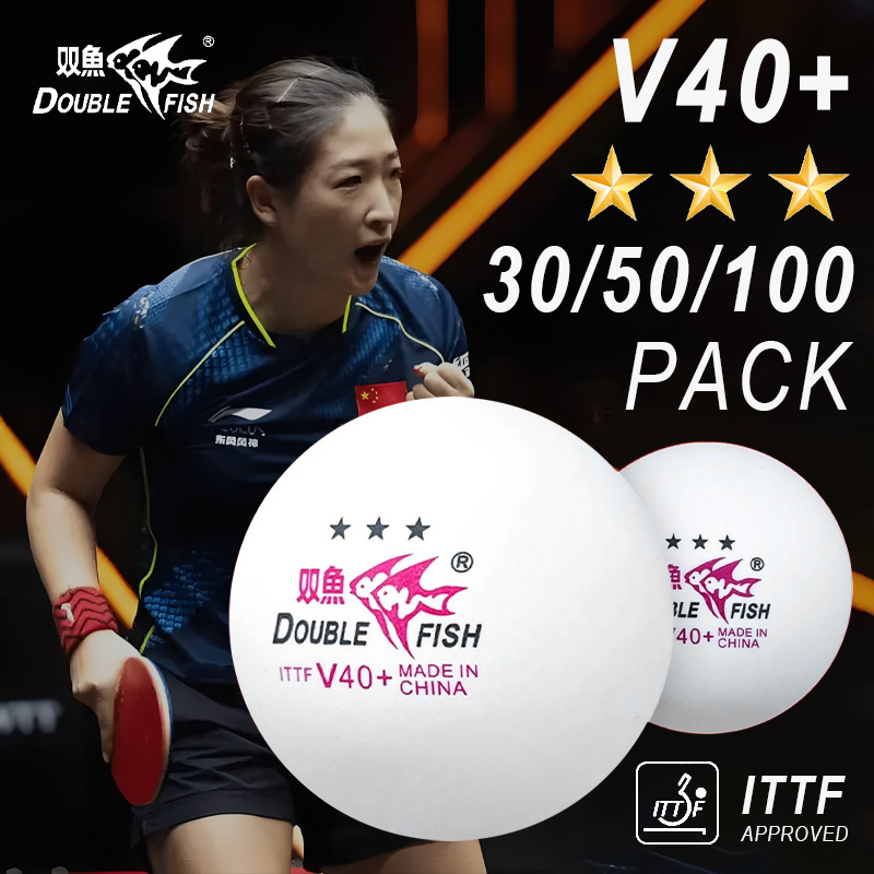 ดับเบิ้ลฟิช 3 สตาร์ V40+ 30/50 - Donic Table Tennis Ball บทวิจารณ์และราคา