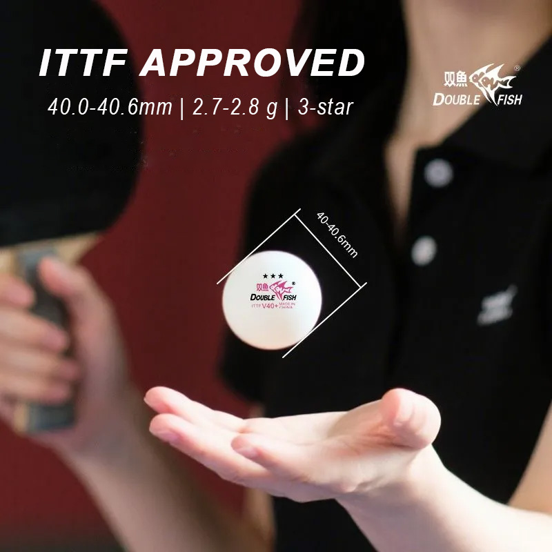ดับเบิ้ลฟิช 3 สตาร์ V40+ 30/50 - Donic Table Tennis Ball บทวิจารณ์และราคา