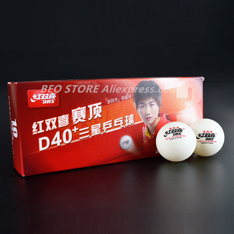50ลูก/100ลูก DHS 3-Star D40 +  - Donic Table Tennis Ball บทวิจารณ์และราคา