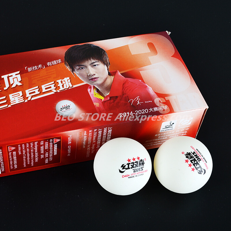 50ลูก/100ลูก DHS 3-Star D40 +  - Donic Table Tennis Ball บทวิจารณ์และราคา