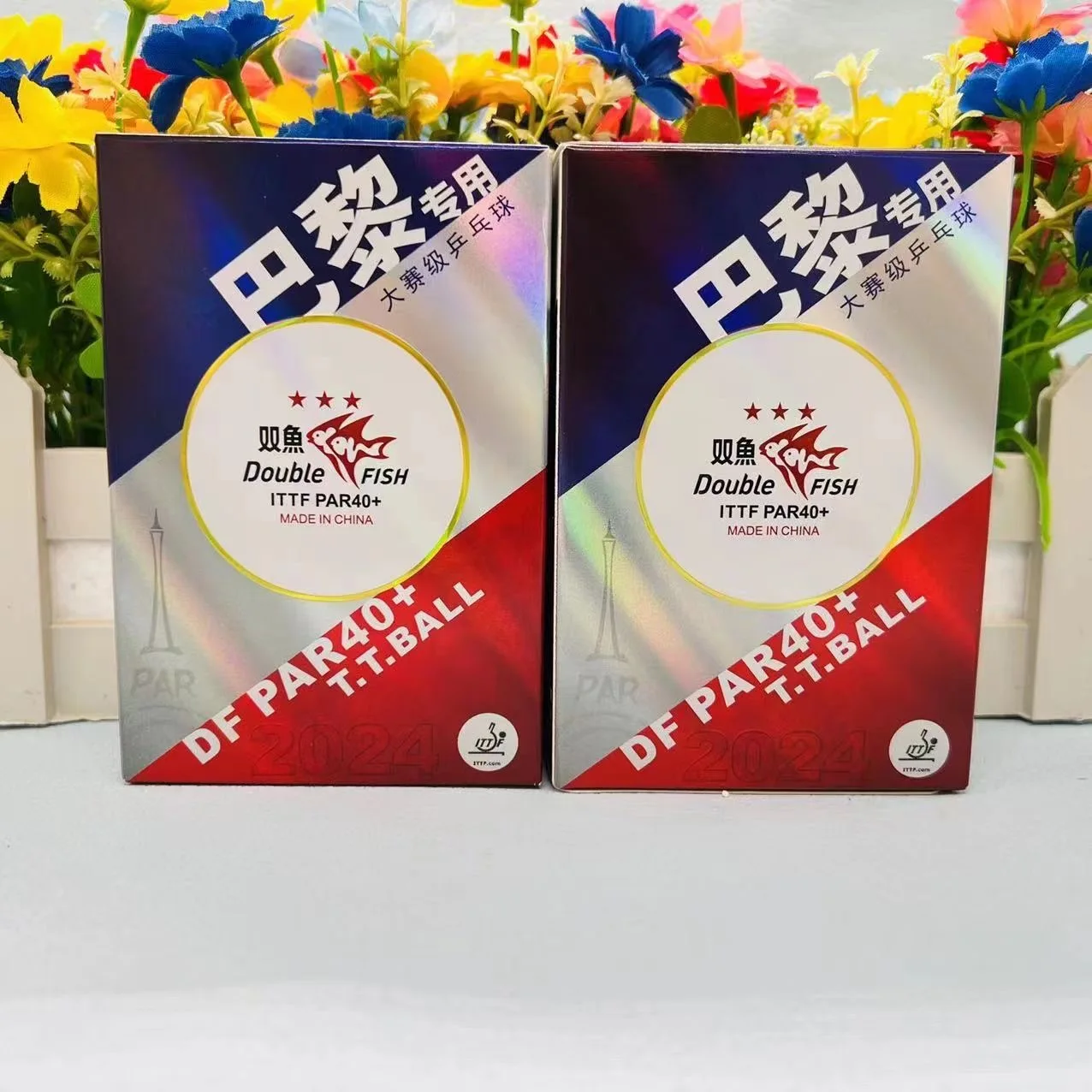 Original Double Fish DF PAR40  - Donic Table Tennis Ball บทวิจารณ์และราคา