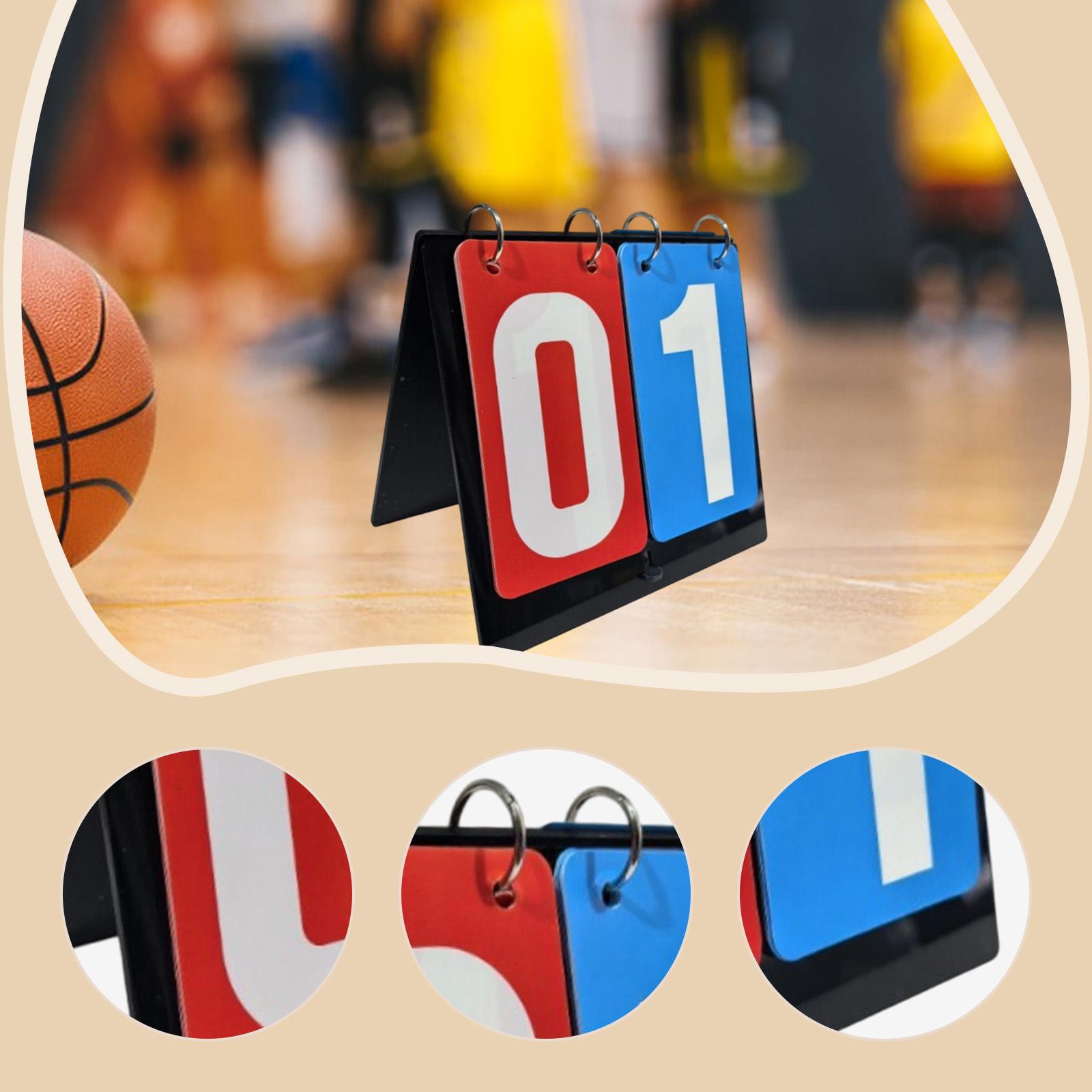 กระดานคะแนนอะคริลิคสองสีแบบพลิ - Table Tennis Score บทวิจารณ์และราคา