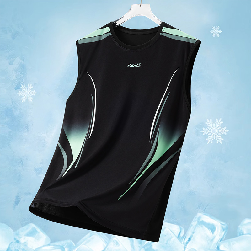 เสื้อยืดผู้ชายแฟชั่นผ้าไหมน้ำแ - Table Tennis Shirt บทวิจารณ์และราคา