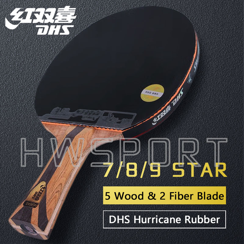 Original DHS 7 ดาวตารางไม้เทนน - Table Tennis Bat Butterfly บทวิจารณ์และราคา